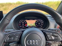 USED 2019 19 AUDI S3 2.0 TFSI Cabriolet 2dr Petrol S Tronic quattro Euro 6 (s/s) (300 ps) PARK PILOT - B&O STEREO PACKAGE - CRUISE CONTROL - HEATED SEATS - COCKPIT NAVIGATION - FOLDING MIRRORS
