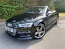 USED 2019 19 AUDI S3 2.0 TFSI Cabriolet 2dr Petrol S Tronic quattro Euro 6 (s/s) (300 ps) PARK PILOT - B&O STEREO PACKAGE - CRUISE CONTROL - HEATED SEATS - COCKPIT NAVIGATION - FOLDING MIRRORS