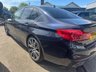 USED 2018 B BMW 5 SERIES 2.0 520d M Sport Saloon 4dr Diesel Auto Euro 6 (s/s) (190 ps) 2018 BMW 5 Series 520d M Sport Saloon Auto (s/s) An exceptional example of the ultimate executive saloon, beautifully spec'd in Carbon Black metallic with contrasting Ivory White Dakota leather. This vehicle blends effortless performance with outstanding fuel efficiency, fully backed by a comprehensive BMW service history and high-value optional upgrades.  Vehicle Overview Year: 2018  Engine: 2.0L Diesel (Euro 6 / ULEZ Compliant)  Power: 190 ps  Transmission: 8-Speed Automatic with Steering Whee