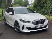 USED 2020 BMW 1 SERIES 1.5 118i M Sport Hatchback 5dr Petrol Manual Euro 6 (s/s) (140 ps) *ALPINE WHITE* HEATED SEATS-FULL LEATHER-X2 KEYS
