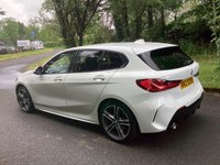 USED 2020 BMW 1 SERIES 1.5 118i M Sport Hatchback 5dr Petrol Manual Euro 6 (s/s) (140 ps) *ALPINE WHITE* HEATED SEATS-FULL LEATHER-X2 KEYS