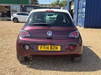 USED 2014 14 VAUXHALL ADAM 1.4 16v GLAM Hatchback 3dr Petrol Manual Euro 5 (87 ps) FULL HISTORY+NEW MOT
