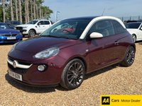 USED 2014 14 VAUXHALL ADAM 1.4 16v GLAM Hatchback 3dr Petrol Manual Euro 5 (87 ps) FULL HISTORY+NEW MOT
