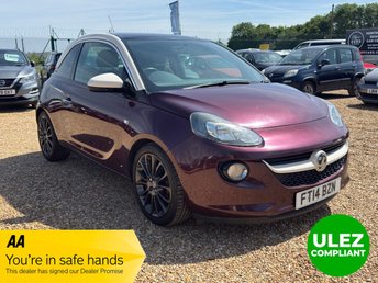 2014 VAUXHALL ADAM 1.4 16v GLAM Hatchback 3dr Petrol Manual Euro 5 (87 ps) &pound;3595.00