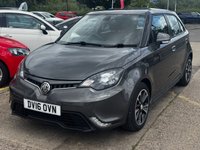 USED 2016 16 MG MG3 1.5 VTi-TECH 3Style Hatchback 5dr Petrol Manual Euro 6 (s/s) (106 ps) DAB, Cruise, Only 55,697 miles from new