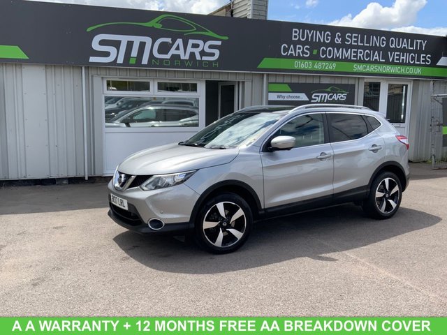View our Nissan Qashqai 1.5 dCi N-Connecta SUV 5dr Diesel Manual 2WD Euro 6 (s/s) (110 ps)