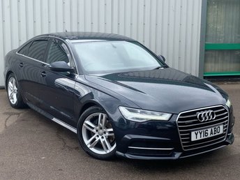 2016 AUDI A6 SALOON 2.0 TDI S line Saloon 4dr Diesel S Tronic quattro Euro 6 (s/s) (190 ps) &pound;11000.00