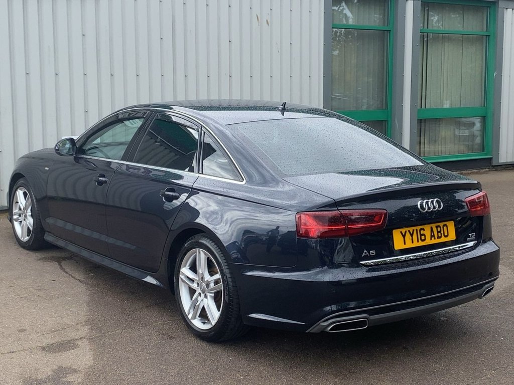USED 2016 16 AUDI A6 SALOON 2.0 TDI S line Saloon 4dr Diesel S Tronic quattro Euro 6 (s/s) (190 ps) VALCONA LEATHER S SUPER SEATS