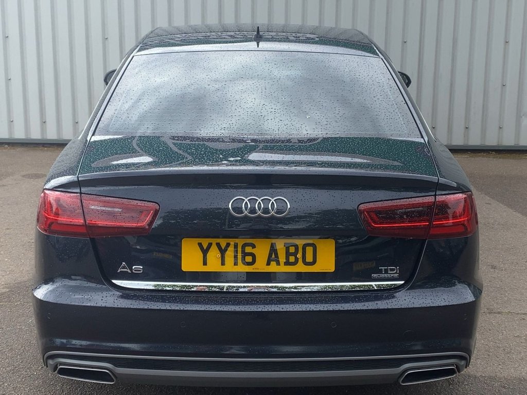 USED 2016 16 AUDI A6 SALOON 2.0 TDI S line Saloon 4dr Diesel S Tronic quattro Euro 6 (s/s) (190 ps) VALCONA LEATHER S SUPER SEATS