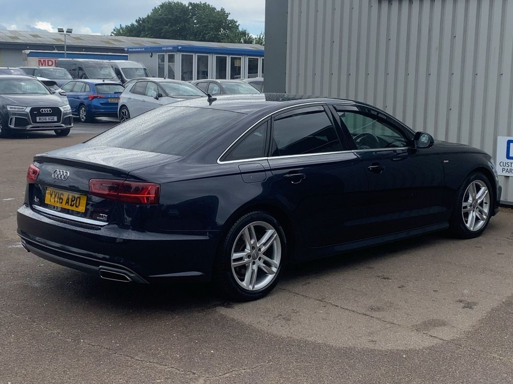 USED 2016 16 AUDI A6 SALOON 2.0 TDI S line Saloon 4dr Diesel S Tronic quattro Euro 6 (s/s) (190 ps) VALCONA LEATHER S SUPER SEATS