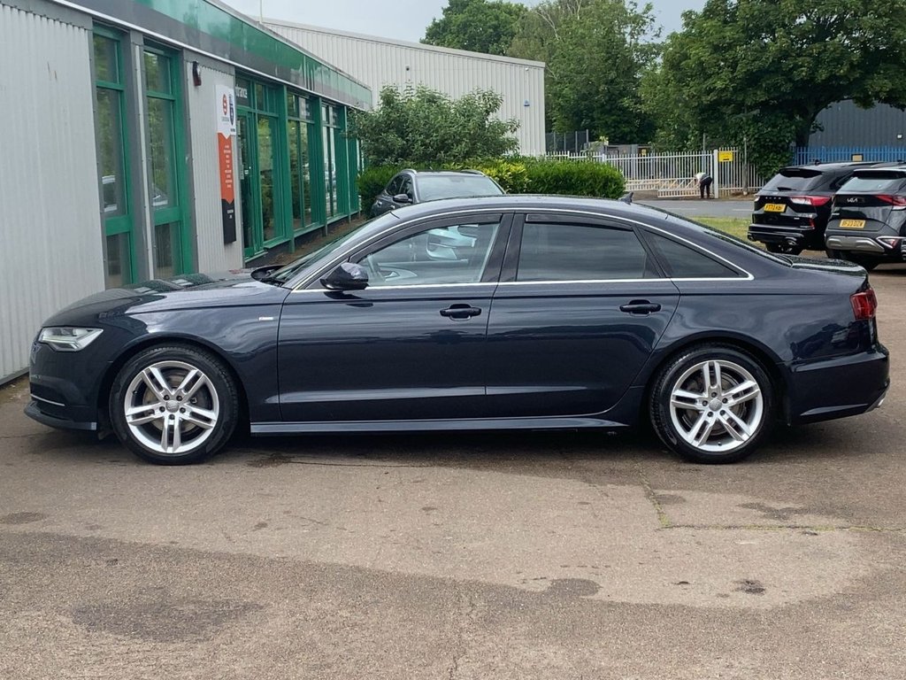 USED 2016 16 AUDI A6 SALOON 2.0 TDI S line Saloon 4dr Diesel S Tronic quattro Euro 6 (s/s) (190 ps) VALCONA LEATHER S SUPER SEATS