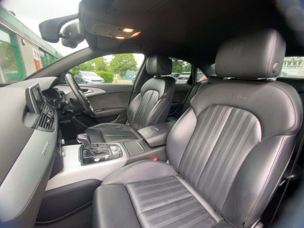 USED 2016 16 AUDI A6 SALOON 2.0 TDI S line Saloon 4dr Diesel S Tronic quattro Euro 6 (s/s) (190 ps) VALCONA LEATHER S SUPER SEATS