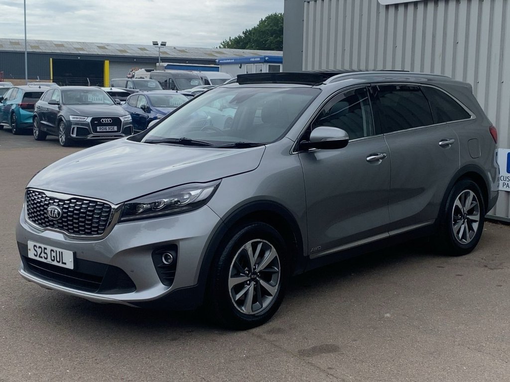 USED 2019 69 KIA SORENTO 2.2 CRDi KX-3 SUV 5dr Diesel Auto AWD Euro 6 (s/s) (197 bhp) *PAN ROOF+H&K+CARPLAY+SAT NAV*