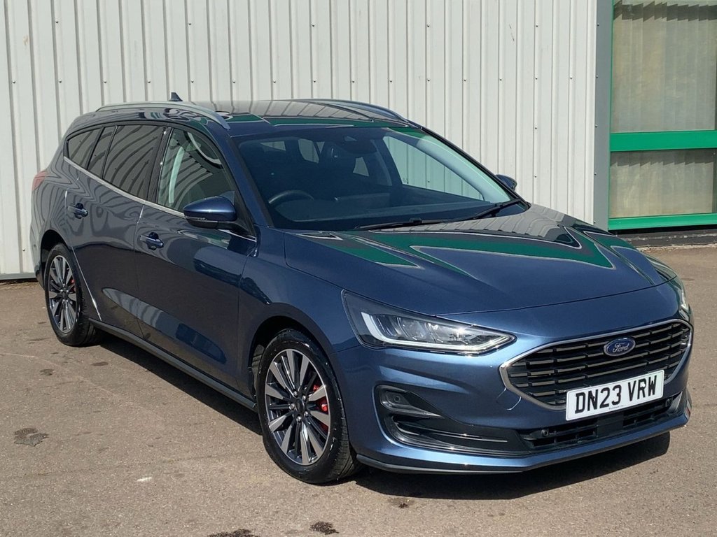 USED 2023 23 FORD FOCUS 1.0T EcoBoost MHEV Titanium X Edition Estate 5dr Petrol Manual Euro 6 (s/s) (155 ps) NAV+CAMERA+CARPLAY+F/R SENSORS
