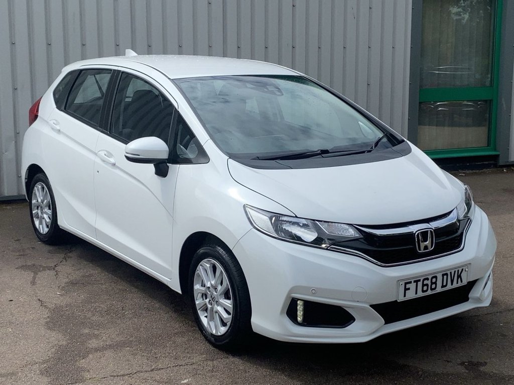 USED 2018 68 HONDA JAZZ 1.3 i-VTEC SE Hatchback 5dr Petrol Manual Euro 6 (s/s) (102 ps) F/R SENSORS+CRUISE+1OWNER+2KEY