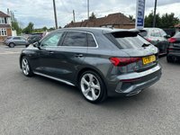 USED 2020 70 AUDI A3 1.5 TFSI 35 S line Sportback 5dr Petrol S Tronic Euro 6 (s/s) (150 ps) ** RAC BUYSURE INSPECTED **