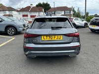 USED 2020 70 AUDI A3 1.5 TFSI 35 S line Sportback 5dr Petrol S Tronic Euro 6 (s/s) (150 ps) ** RAC BUYSURE INSPECTED **