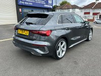USED 2020 70 AUDI A3 1.5 TFSI 35 S line Sportback 5dr Petrol S Tronic Euro 6 (s/s) (150 ps) ** RAC BUYSURE INSPECTED **