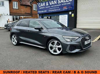 2020 AUDI A3 1.5 TFSI 35 S line Sportback 5dr Petrol S Tronic Euro 6 (s/s) (150 ps)