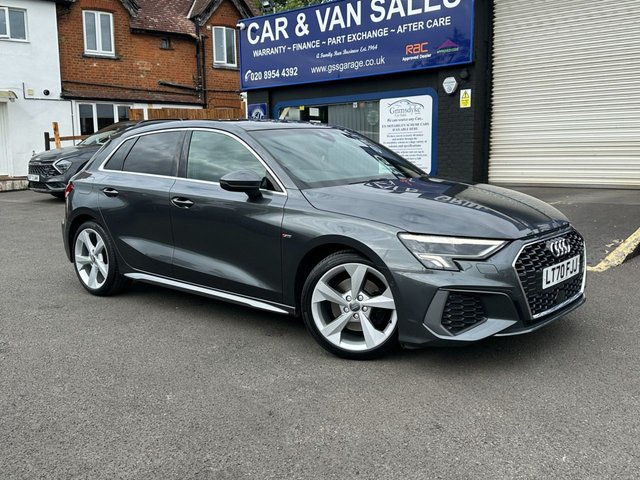 2020 70 Audi A3 1.5 TFSI 35 S line Sportback 5dr Petrol S Tronic Euro 6 (s/s) (150 ps)