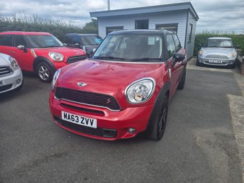 2013 MINI COUNTRYMAN 1.6 Cooper S SUV 5dr Petrol Manual Euro 5 (s/s) (184 ps) &pound;5495.00