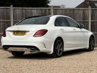 USED 2015 65 MERCEDES-BENZ C-CLASS 2.0 C200 AMG Line Premium+ Auto 4dr Sat Nav Parking Camera