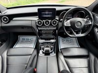 USED 2015 65 MERCEDES-BENZ C-CLASS 2.0 C200 AMG Line Premium+ Auto 4dr Sat Nav Parking Camera