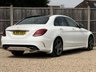 USED 2015 65 MERCEDES-BENZ C-CLASS 2.0 C200 AMG Line Premium+ Auto 4dr Sat Nav Parking Camera