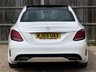 USED 2015 65 MERCEDES-BENZ C-CLASS 2.0 C200 AMG Line Premium+ Auto 4dr Sat Nav Parking Camera