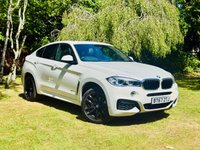 USED 2017 W BMW X6 3.0 30d M Sport SUV 5dr Diesel Auto xDrive Euro 6 (s/s) (258 ps) Sunroof, Head up Display, M Sport plus Package.