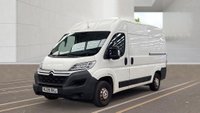 USED 2020 20 CITROEN RELAY L2 H2 Blue Hdi 140 PS MWB High Roof X With Parking Sensors front and Rear, Alarm, Speed Limiter , Side Loading Door and rear racking finished in 