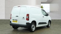 USED 2023 23 CITROEN BERLINGO Enterprise Pro M EAT8 Automatic Blue Hdi 130 PS With Air Conditioning, Electric Pack, Parking Sensors, Side Door, 3 Seat Cab - Touch Screen Android Auto / Car Play ,  Bulkhead and Ply Lining finished in 