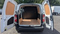 USED 2023 23 CITROEN BERLINGO Enterprise Pro M EAT8 Automatic Blue Hdi 130 PS With Air Conditioning, Electric Pack, Parking Sensors, Side Door, 3 Seat Cab - Touch Screen Android Auto / Car Play ,  Bulkhead and Ply Lining finished in 