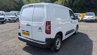 USED 2023 23 CITROEN BERLINGO Enterprise Pro M EAT8 Automatic Blue Hdi 130 PS With Air Conditioning, Electric Pack, Parking Sensors, Side Door, 3 Seat Cab - Touch Screen Android Auto / Car Play ,  Bulkhead and Ply Lining finished in 