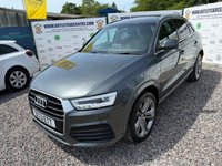 USED 2016 13 AUDI Q3 2.0 TDI S line Plus SUV 5dr Diesel S Tronic quattro Euro 6 (s/s) (184 ps) 