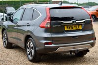 USED 2016 16 HONDA CR-V 2.0 i-VTEC EX SUV 5dr Petrol Auto 4WD Euro 6 (155 ps) 7 SERVICES + LONG MOT NO ADV'S! PAN ROOF, HEATED LEATHER, TOW BAR!