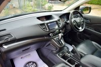 USED 2016 16 HONDA CR-V 2.0 i-VTEC EX SUV 5dr Petrol Auto 4WD Euro 6 (155 ps) 7 SERVICES + LONG MOT NO ADV'S! PAN ROOF, HEATED LEATHER, TOW BAR!