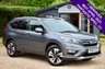 USED 2016 16 HONDA CR-V 2.0 i-VTEC EX SUV 5dr Petrol Auto 4WD Euro 6 (155 ps) 7 SERVICES + LONG MOT NO ADV'S! PAN ROOF, HEATED LEATHER, TOW BAR!