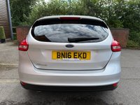 USED 2016 16 FORD FOCUS 1.5 TDCi Zetec Hatchback 5dr Diesel Manual Euro 6 (s/s) (120 ps) SAT NAV, BLUETOOTH & DAB RADIO
