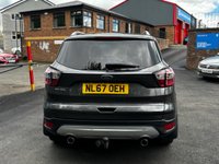 USED 2018 67 FORD KUGA 2.0 TDCi Titanium X SUV 5dr Diesel Powershift AWD Euro 6 (s/s) (180 ps) AUTOMATIC