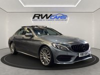 USED 2017 11 MERCEDES-BENZ C-CLASS 2.1 C220d AMG Line (Premium) Saloon 4dr Diesel G-Tronic+ Euro 6 (s/s) (170 ps) 