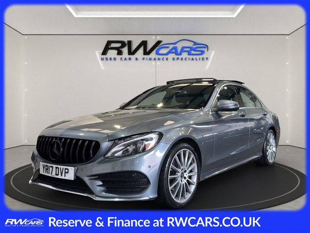 View our Mercedes-Benz C-Class 2.1 C220d AMG Line (Premium) Saloon 4dr Diesel G-Tronic+ Euro 6 (s/s) (170 ps)