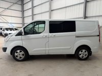 USED 2017 67 FORD TRANSIT CUSTOM 2.0 TDCI 130PS L1 H1 LIMITED - NO VAT 1 YEARS MOT, TOP SPEC, CLEAN