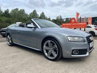 USED 2011 11 AUDI A5 CABRIOLET 3.0 TDI V6 S line Convertible 2dr Diesel S Tronic quattro Euro 5 (240 ps) CAR FINANCE SPECIALIST , NON FINANCE DEALS ALSO WELCOMED