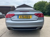 USED 2011 11 AUDI A5 CABRIOLET 3.0 TDI V6 S line Convertible 2dr Diesel S Tronic quattro Euro 5 (240 ps) CAR FINANCE SPECIALIST , NON FINANCE DEALS ALSO WELCOMED