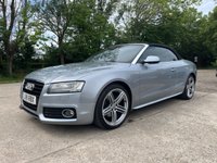 USED 2011 11 AUDI A5 CABRIOLET 3.0 TDI V6 S line Convertible 2dr Diesel S Tronic quattro Euro 5 (240 ps) CAR FINANCE SPECIALIST , NON FINANCE DEALS ALSO WELCOMED