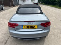 USED 2011 11 AUDI A5 CABRIOLET 3.0 TDI V6 S line Convertible 2dr Diesel S Tronic quattro Euro 5 (240 ps) CAR FINANCE SPECIALIST , NON FINANCE DEALS ALSO WELCOMED