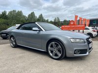 USED 2011 11 AUDI A5 CABRIOLET 3.0 TDI V6 S line Convertible 2dr Diesel S Tronic quattro Euro 5 (240 ps) CAR FINANCE SPECIALIST , NON FINANCE DEALS ALSO WELCOMED