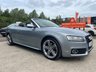 USED 2011 11 AUDI A5 CABRIOLET 3.0 TDI V6 S line Convertible 2dr Diesel S Tronic quattro Euro 5 (240 ps) CAR FINANCE SPECIALIST , NON FINANCE DEALS ALSO WELCOMED
