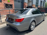 USED 2009 09 BMW 5 SERIES 3.0 530i M Sport Steptronic Euro 4 4dr Comprehensive History Bt radio